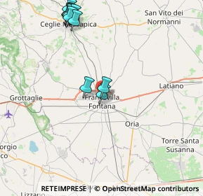 Mappa Via Eugenio Montale, 72021 Francavilla Fontana BR, Italia (10.00818)