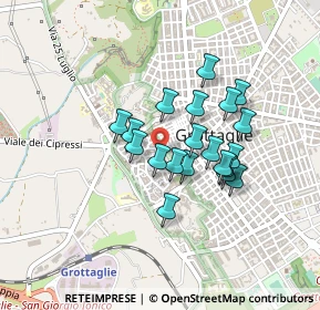 Mappa Via Risorgimento, 74023 Grottaglie TA, Italia (0.3605)