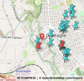 Mappa Via Risorgimento, 74023 Grottaglie TA, Italia (0.594)