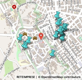 Mappa Via Risorgimento, 74023 Grottaglie TA, Italia (0.25)