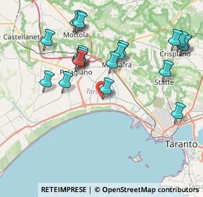 Mappa Località Elena Marina, 74016 Massafra TA, Italia (9.326)