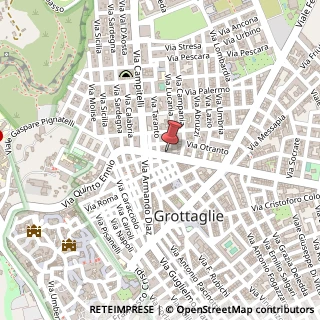 Mappa Via Quinto Ennio, 143/153, 74023 Grottaglie, Taranto (Puglia)
