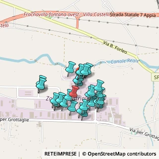 Mappa Contrada Carloto Zona Industriale, 72021 Brindisi BR, Italia (0.39)
