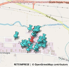 Mappa Contrada Carloto Zona Industriale, 72021 Brindisi BR, Italia (0.39)