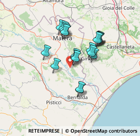 Mappa Strada Sbarrata, 75024 Montescaglioso MT, Italia (12.1595)