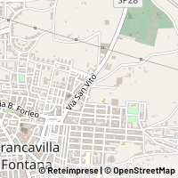 Térkép Francavilla Fontana