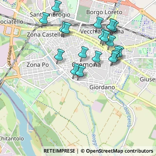 Mappa Via Cadore, 26100 Cremona CR, Italia (1.057)