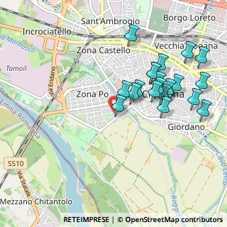 Mappa Via dei Classici, 26100 Cremona CR, Italia (0.9975)