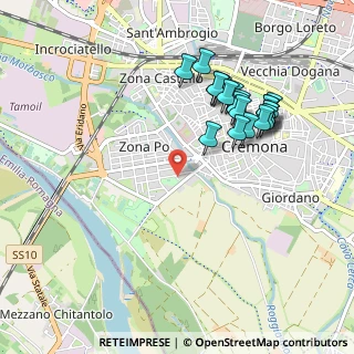 Mappa Via dei Classici, 26100 Cremona CR, Italia (0.9925)