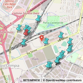 Mappa Città Commerciale, 10036 Settimo Torinese TO, Italia (0.5935)