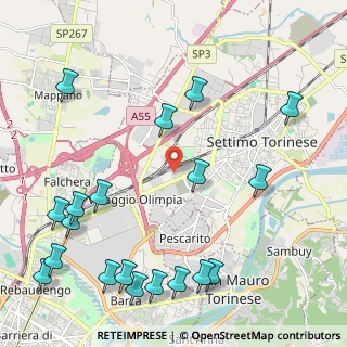 Mappa Città Commerciale, 10036 Settimo Torinese TO, Italia (2.86895)
