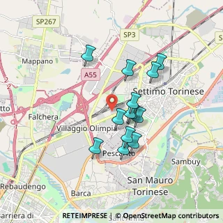 Mappa Città Commerciale, 10036 Settimo Torinese TO, Italia (1.44231)