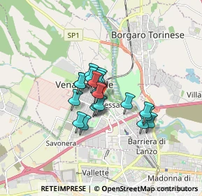 Mappa Poliamb. EtraMedica, 10078 Venaria Reale TO, Italia (1.0585)