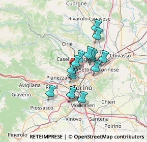 Mappa Poliamb. EtraMedica, 10078 Venaria Reale TO, Italia (9.63133)