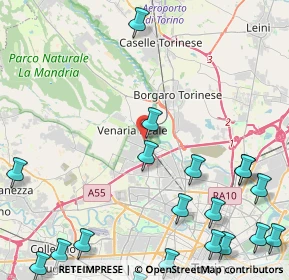 Mappa Poliamb. EtraMedica, 10078 Venaria Reale TO, Italia (6.5335)