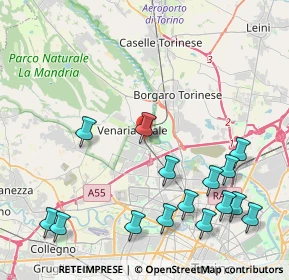 Mappa Poliamb. EtraMedica, 10078 Venaria Reale TO, Italia (5.19933)