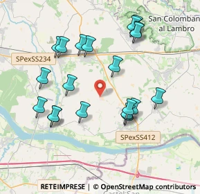 Mappa Unnamed Road, 27010 Costa De' nobili PV, Italia (3.898)