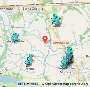 Mappa Unnamed Road, 27010 Costa De' nobili PV, Italia (2.4685)