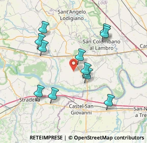 Mappa Unnamed Road, 27010 Costa De' nobili PV, Italia (7.39182)