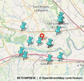 Mappa Unnamed Road, 27010 Costa De' nobili PV, Italia (7.33385)