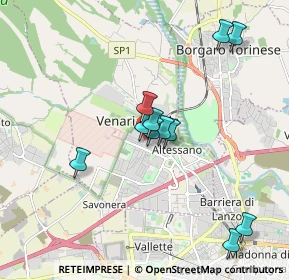 Mappa Via Trento, 10078 Venaria Reale TO, Italia (1.65818)