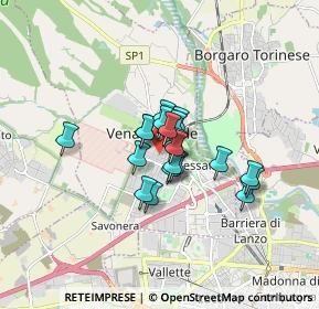 Mappa Via Trento, 10078 Venaria Reale TO, Italia (1.0295)