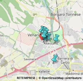 Mappa Via Trento, 10078 Venaria Reale TO, Italia (0.60727)