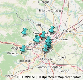 Mappa Via Trento, 10078 Venaria Reale TO, Italia (8.55)