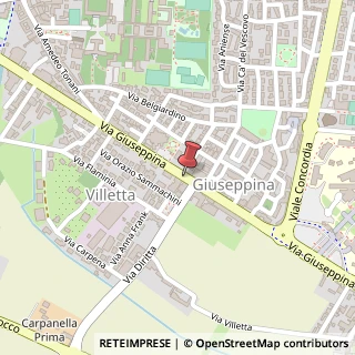 Mappa Via Giuseppina, , 26100 Cremona, Cremona (Lombardia)