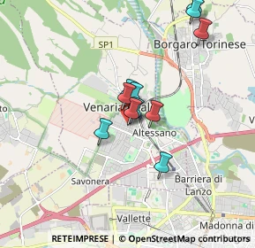 Mappa Via Lelio Silva, 10078 Venaria Reale TO, Italia (1.42909)