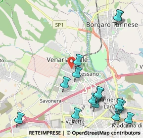 Mappa Via Lelio Silva, 10078 Venaria Reale TO, Italia (2.72938)