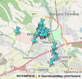 Mappa Via Lelio Silva, 10078 Venaria Reale TO, Italia (0.9645)