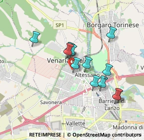 Mappa Via Lelio Silva, 10078 Venaria Reale TO, Italia (1.51538)
