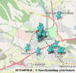 Mappa Via Lelio Silva, 10078 Venaria Reale TO, Italia (1.32526)