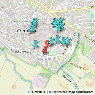 Mappa Via Fabbrica del Vetro Vecchia, 26100 Cremona CR, Italia (0.399)