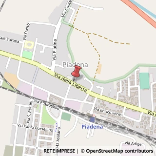 Mappa Via Giuseppe Garibaldi, 1, 26034 Piadena, Cremona (Lombardia)