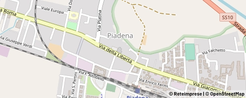 Mappa Piadena