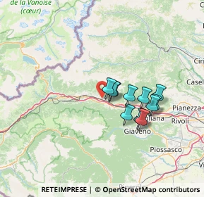 Mappa 10050 San Didero TO, Italia (10.44455)