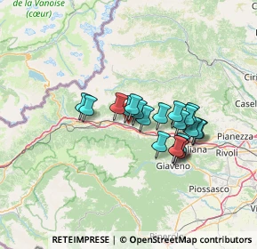 Mappa 10050 San Didero TO, Italia (10.344)