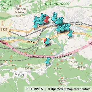 Mappa Bussoleno, 10053 Bussoleno TO, Italia (0.95357)