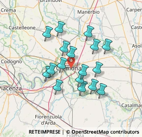 Mappa Via Francesco Novati, 26100 Cremona CR, Italia (11.55353)