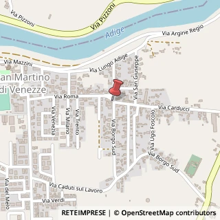 Mappa Piazzetta Gramsci Antonio, 57, 45030 San Martino di Venezze, Rovigo (Veneto)