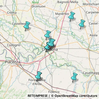 Mappa Via Larga, 26100 Cremona CR, Italia (13.55167)