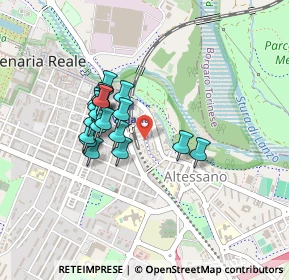 Mappa Via Piave, 10078 Venaria Reale TO, Italia (0.339)