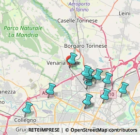 Mappa Via Piave, 10078 Venaria Reale TO, Italia (3.99769)