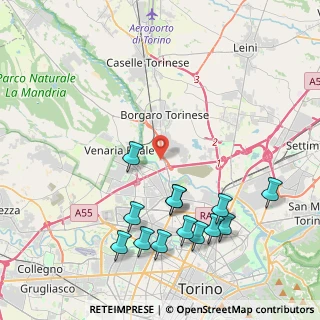 Mappa Via Carolina, 10071 Borgaro torinese TO, Italia (4.72154)