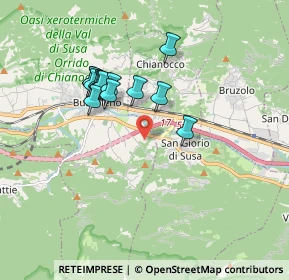 Mappa Strada S. Giorio, 10053 Bussoleno TO, Italia (1.54286)