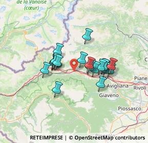 Mappa Strada S. Giorio, 10053 Bussoleno TO, Italia (10.254)