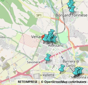 Mappa Via Giuseppe Verdi, 10078 Venaria Reale TO, Italia (2.33267)