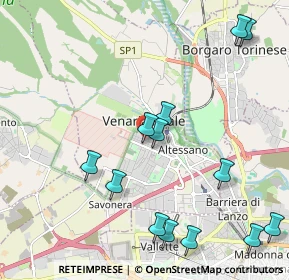 Mappa Via Giuseppe Verdi, 10078 Venaria Reale TO, Italia (2.46308)